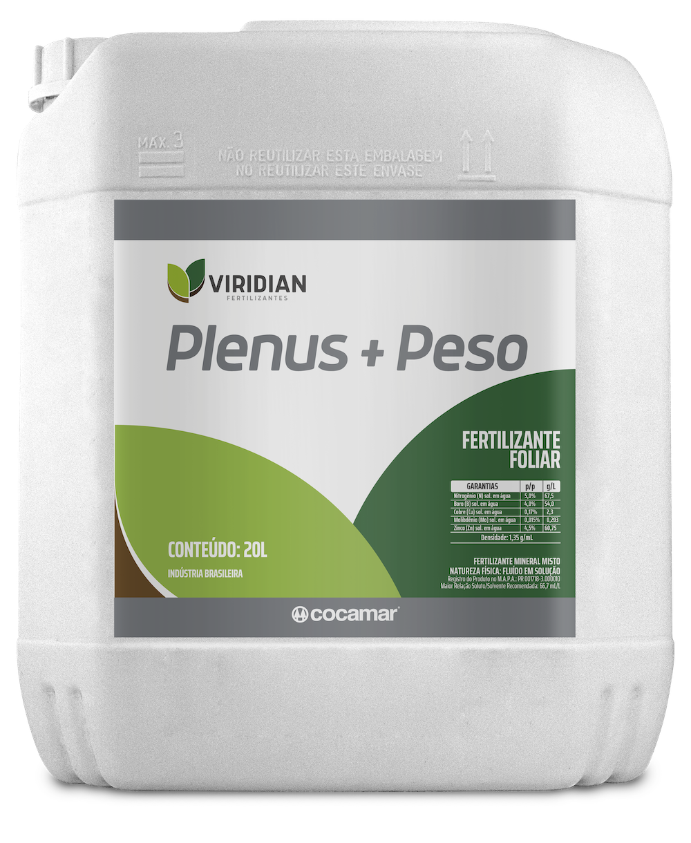 Viridian Plenus    Peso 20 Litros