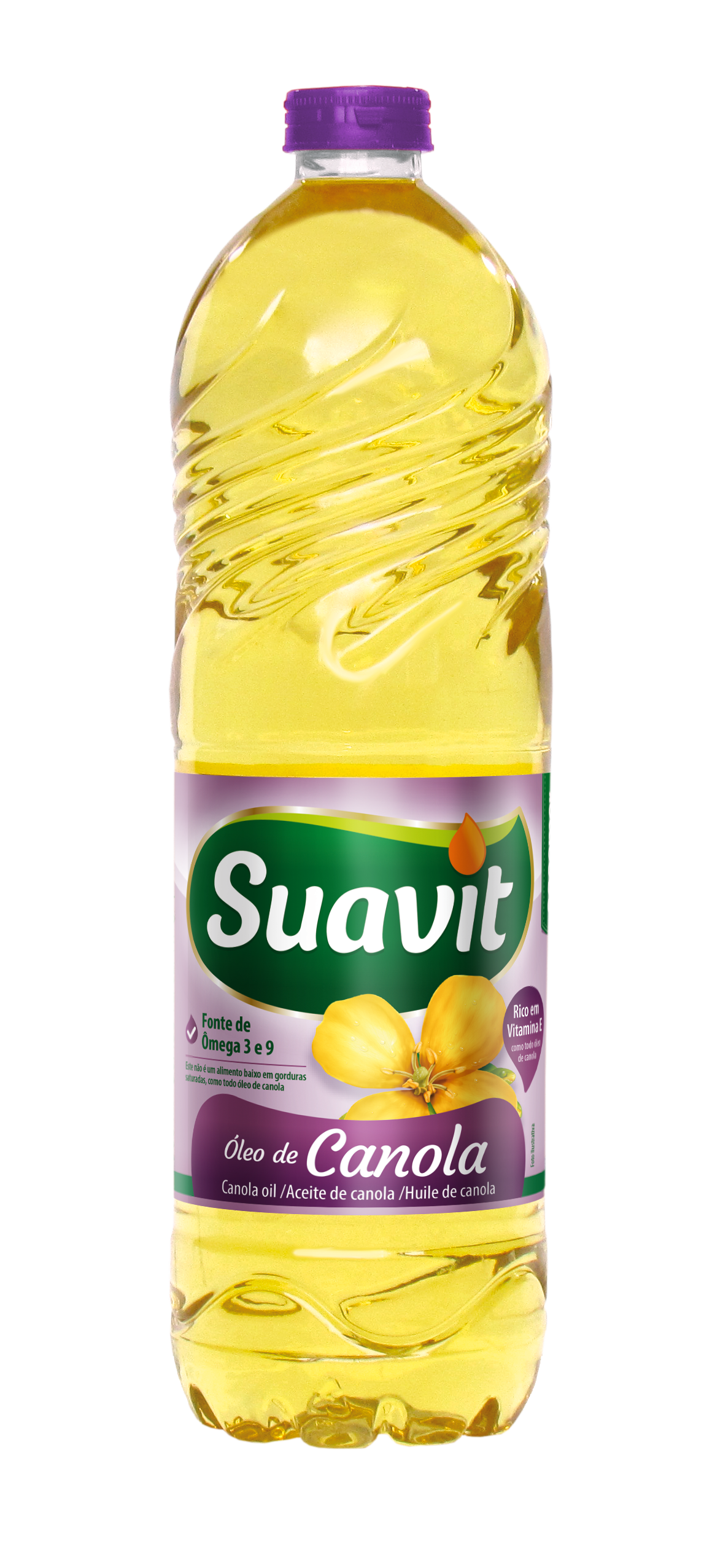 Óleo de Canola Suavit 900 ml