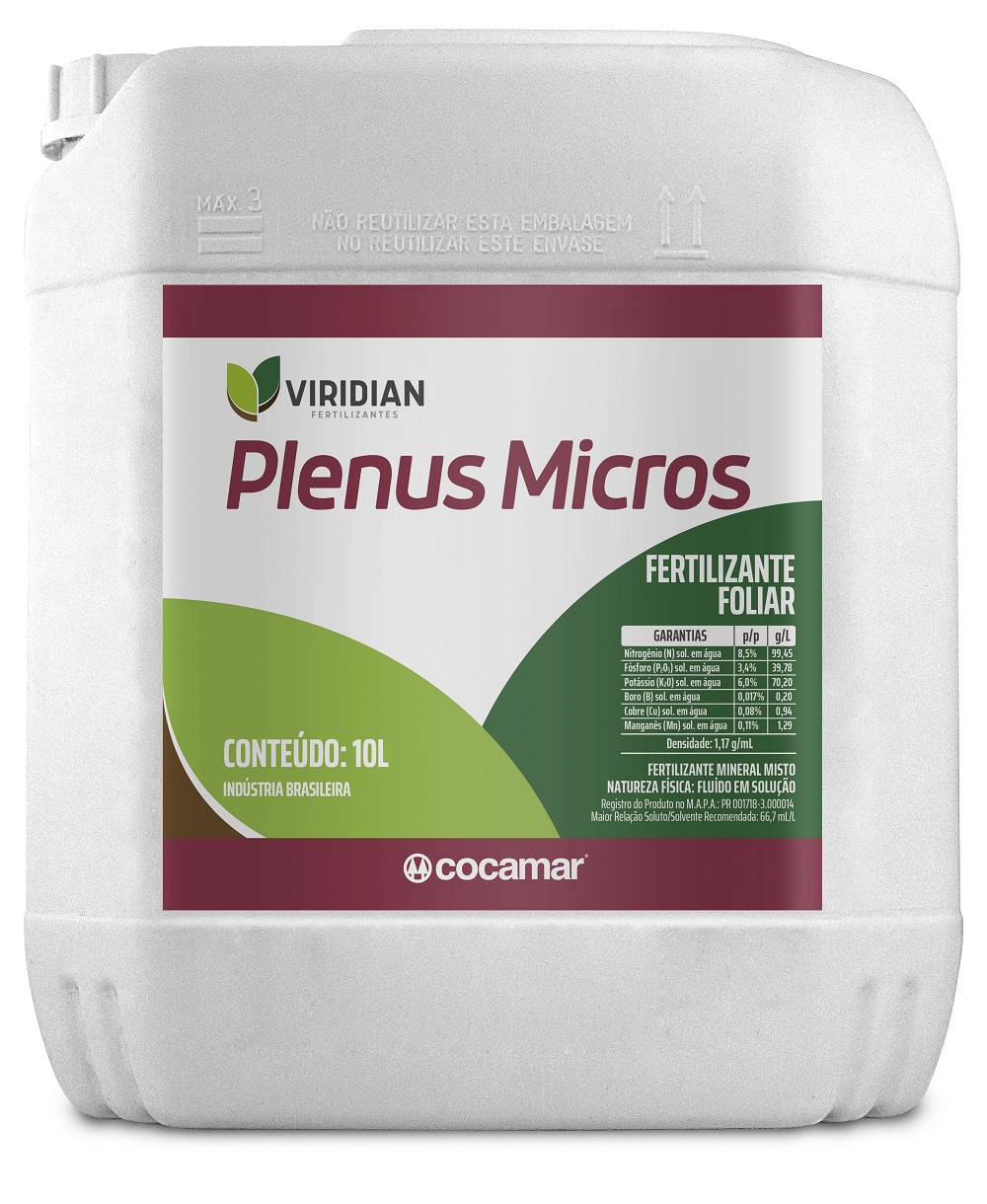 Viridian Plenus Micros 10 Litros