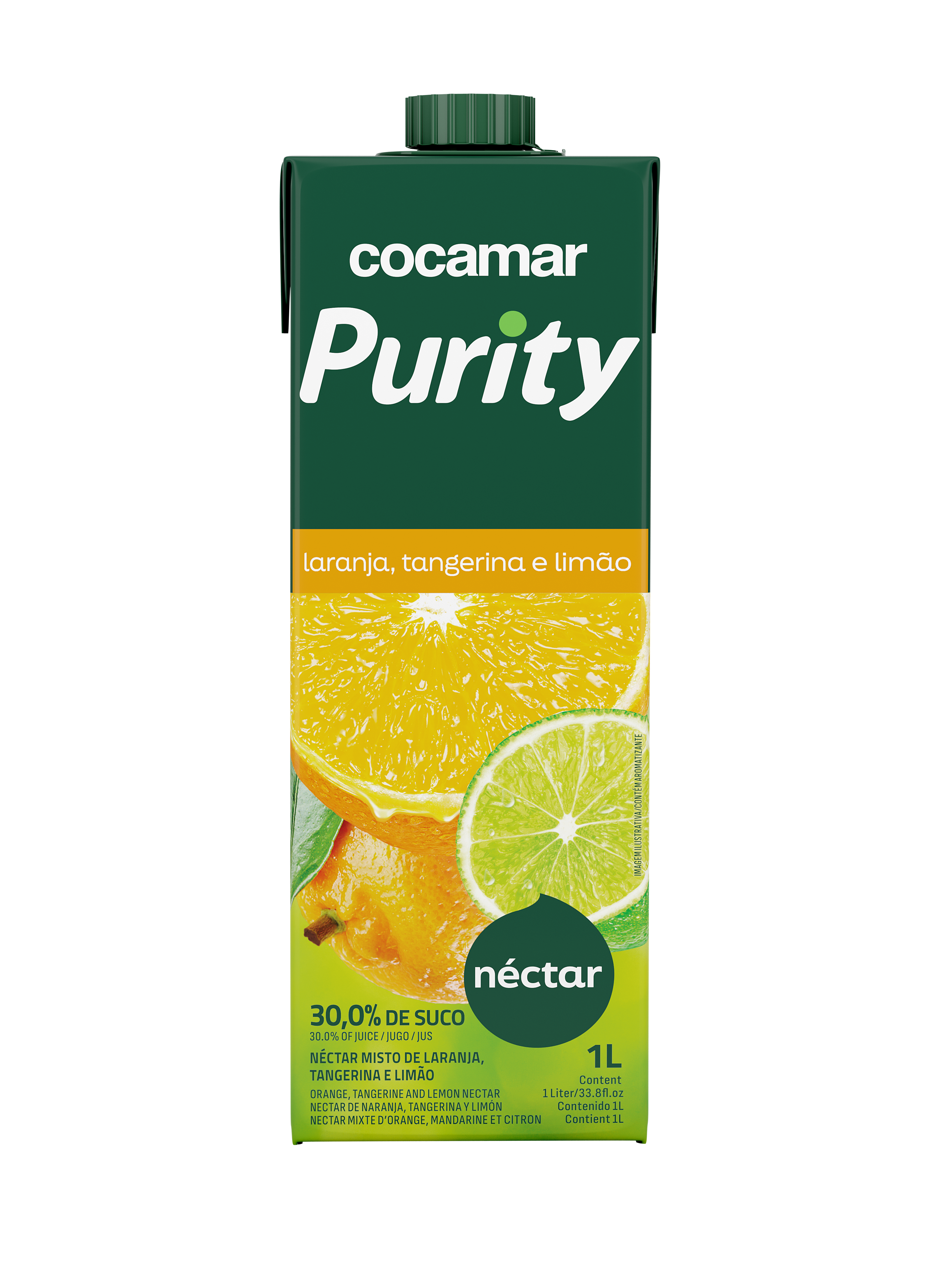 Purity Néctar Laranja, Tangerina e Limão 1 L